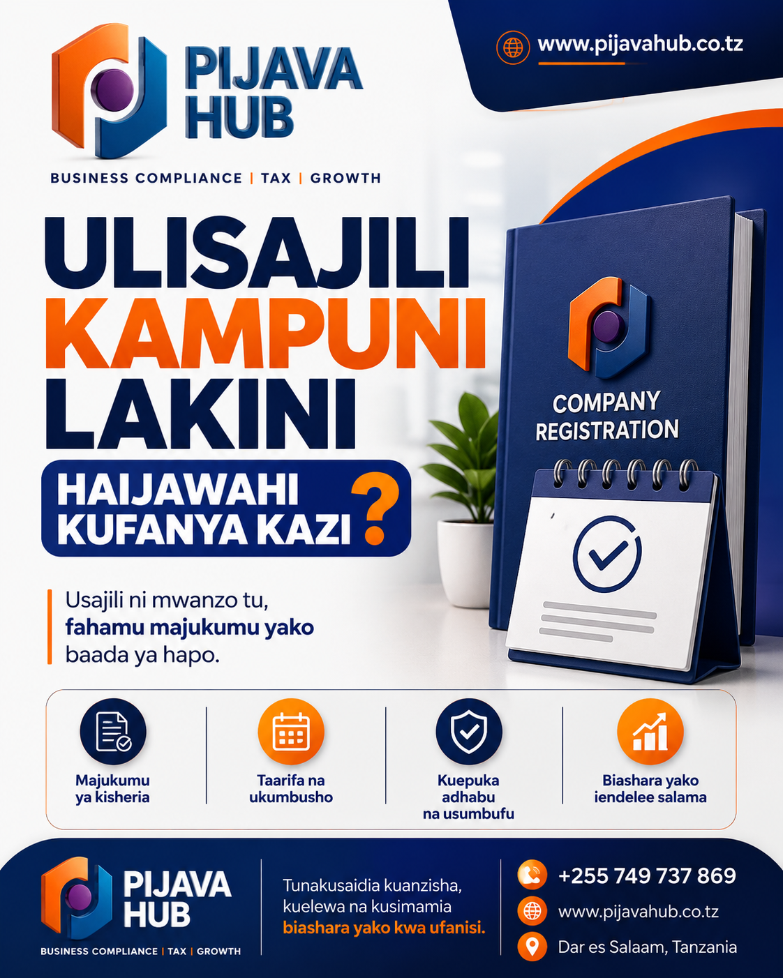 ULISAJILI KAMPUNI NA HAIFANYI KAZI?