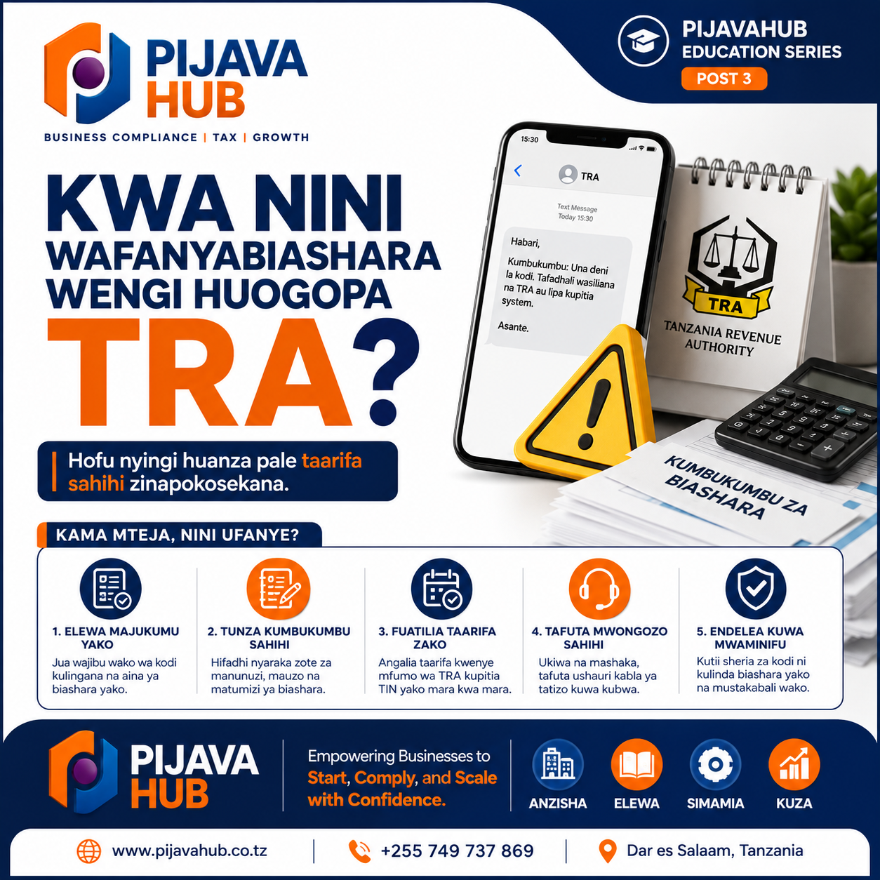 KWANINI WAFANYABIASHARA WENGI HUOGOPA TRA?