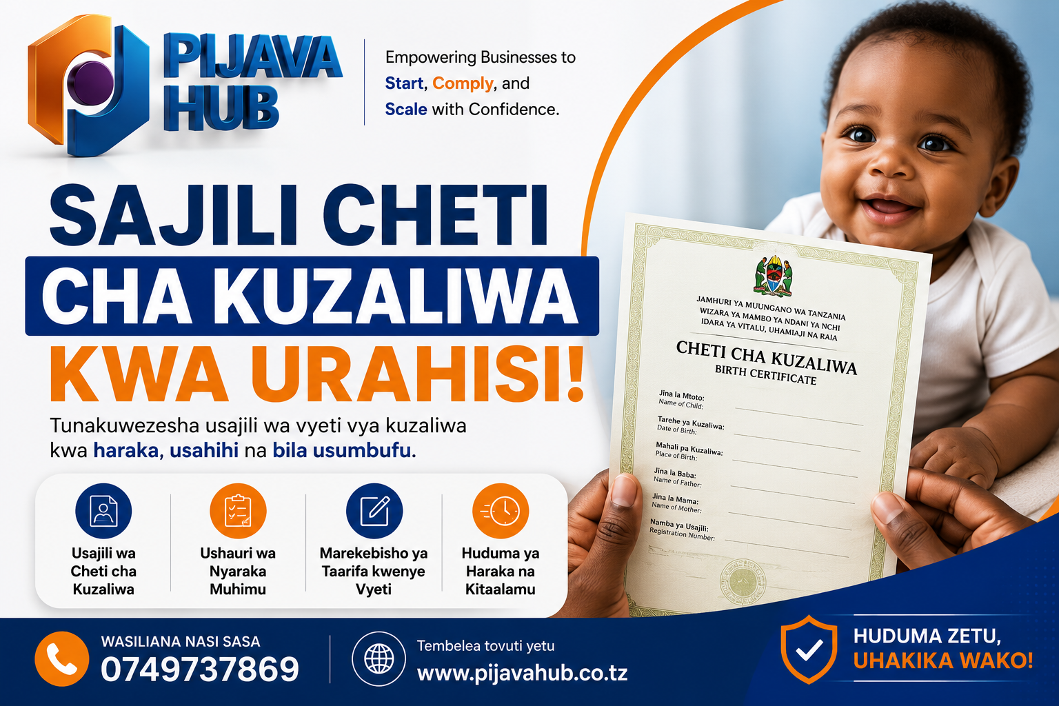 Pata cheti cha kuzaliwa