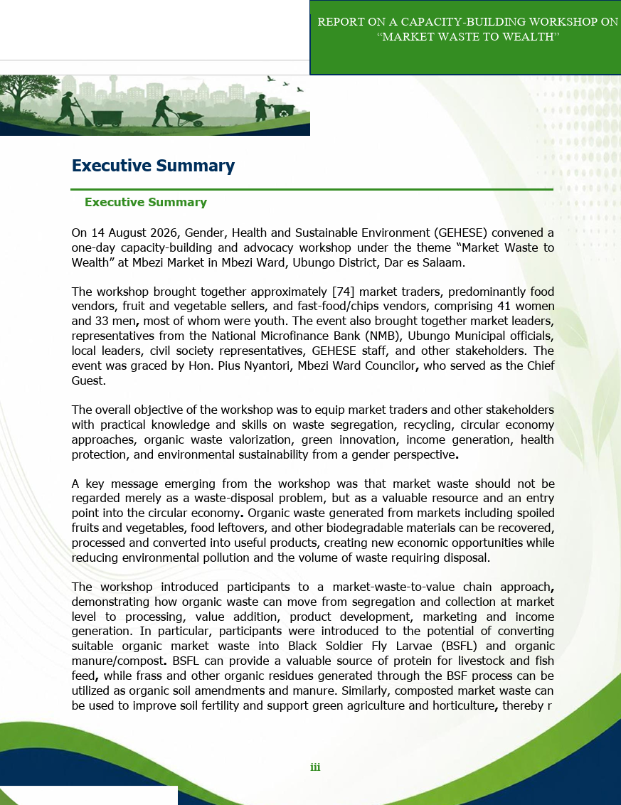 Workshop Report Page 4