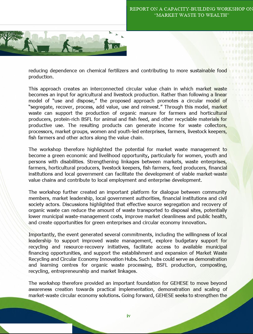 Workshop Report Page 5